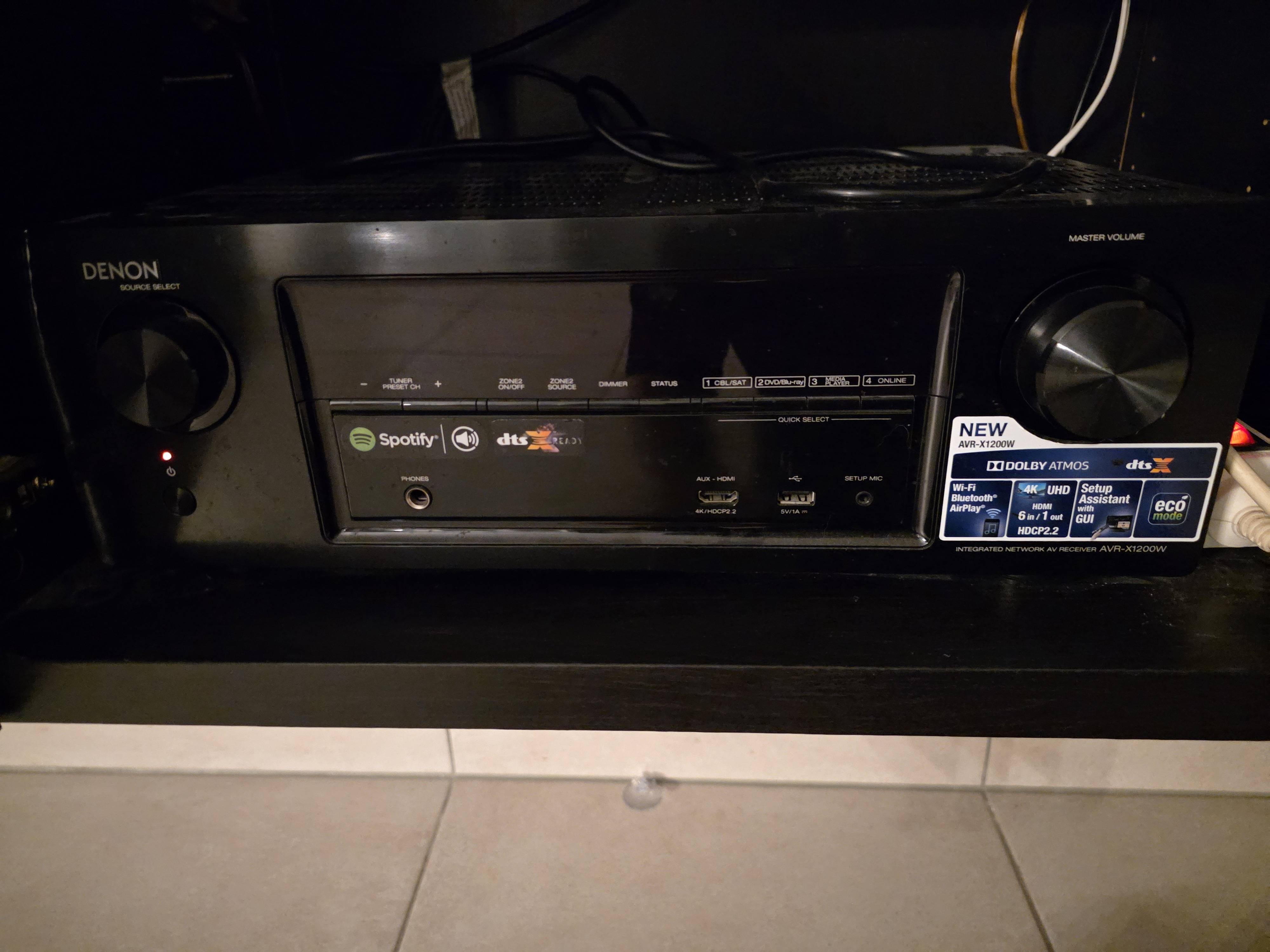 Denon AVR-X1200W AV-Receiver